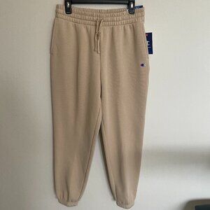 Champion Drawstring Waist Heavy Fleece Jogger Sweatpants w/ Pockets Soft Medium